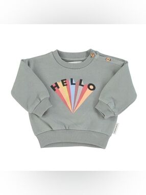 Piupiuchick Hello Sweatshirt 3m